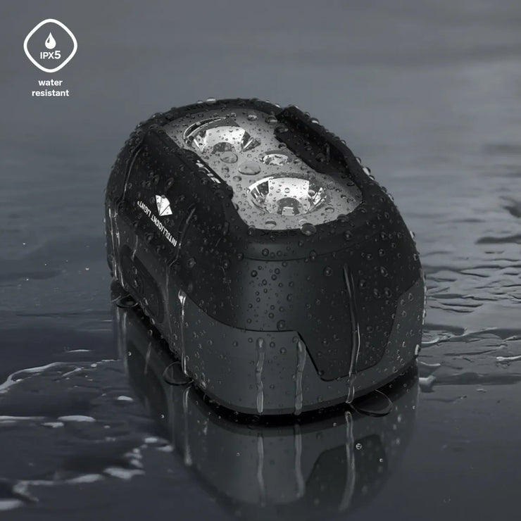 Silva Seek 450 Recharge Rechargeable Headtorch - Midnight Black