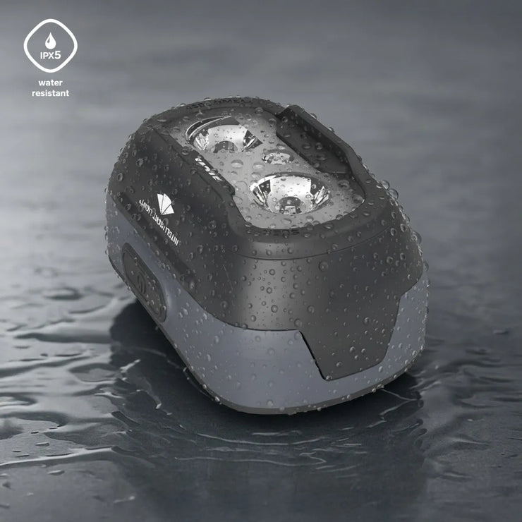 Silva Seek 450 Recharge Rechargeable Headtorch - Stormy Sky