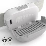 Silva Seek 450 Recharge Rechargeable Headtorch - Whiteout Grey