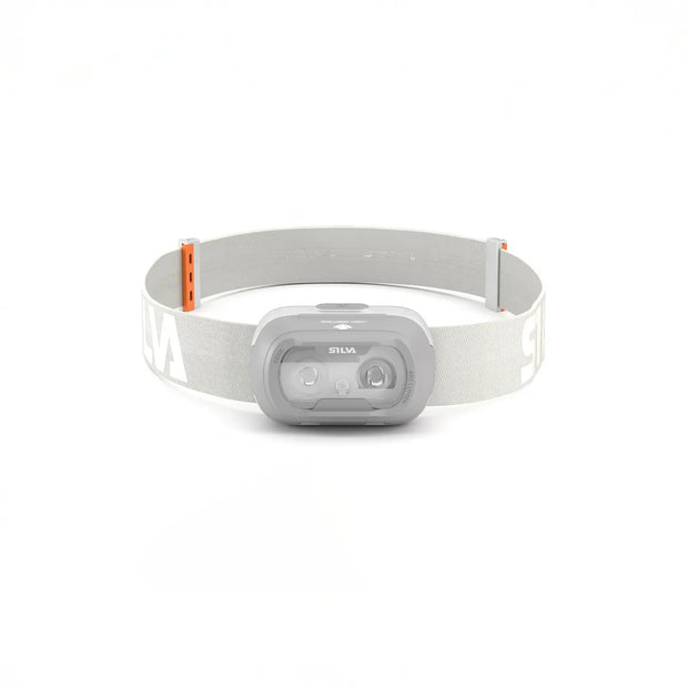 Silva Seek 450 Recharge Rechargeable Headtorch - Whiteout Grey