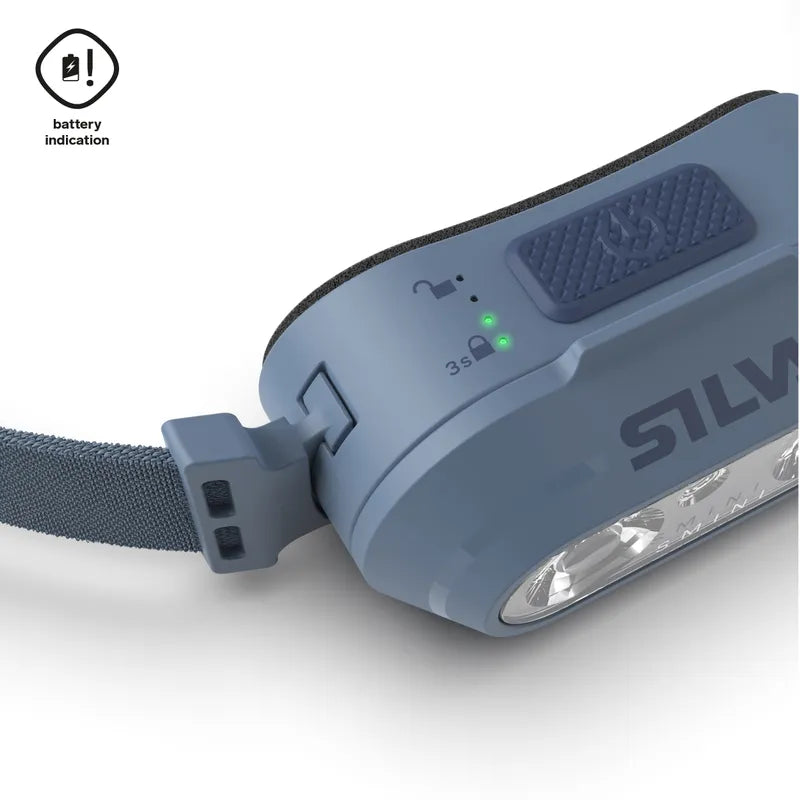 Silva Smini 250 Lumen Lightweight Headtorch - Blue