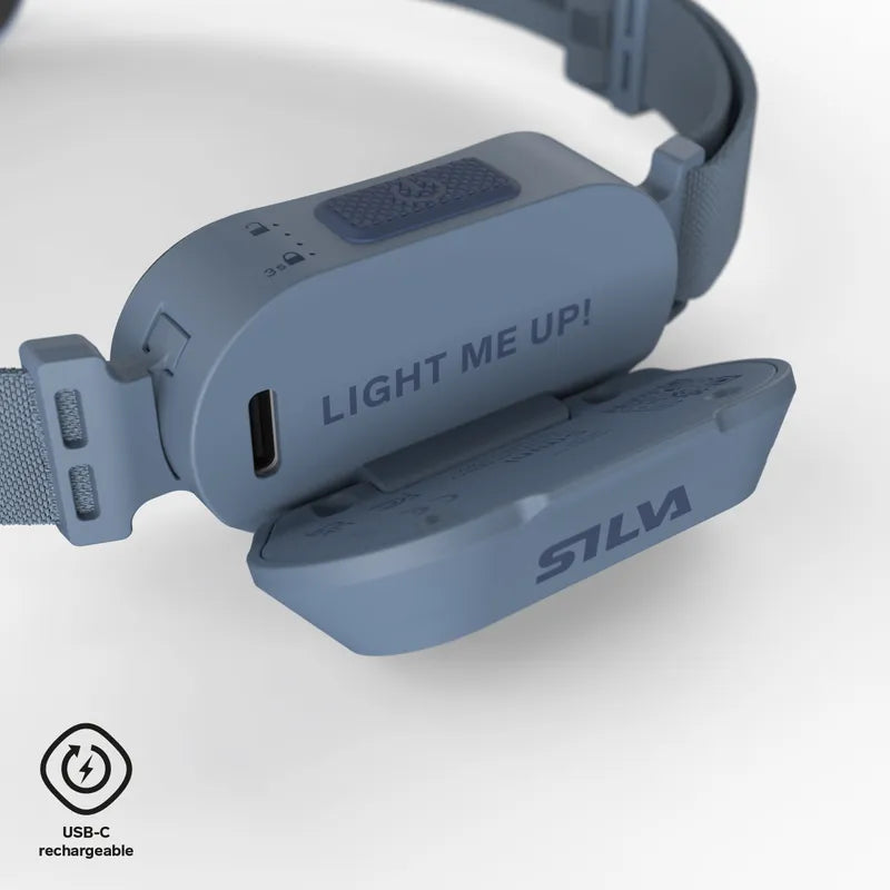 Silva Smini 250 Lumen Lightweight Headtorch - Blue