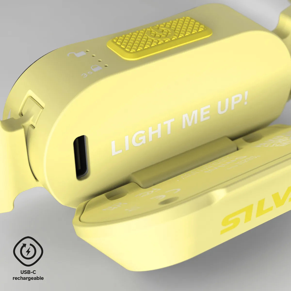 Silva Smini Fly Yellow 250 Lumen Lightweight Headtorch