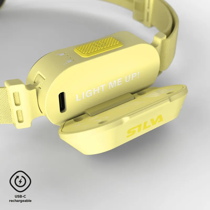Silva Smini 250 Lumen Lightweight Headtorch - Yellow