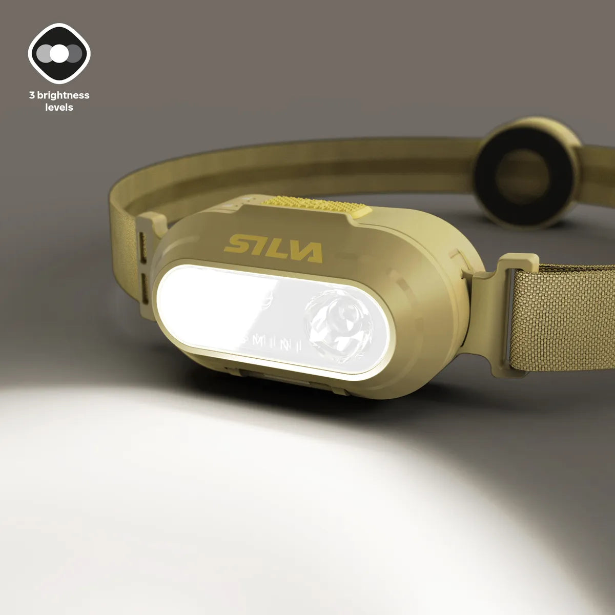Silva Smini 250 Lumen Lightweight Headtorch - Yellow