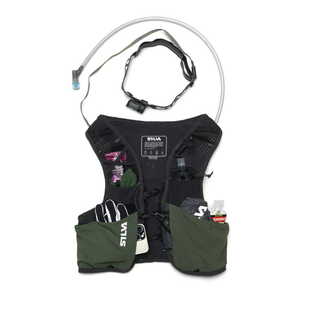 Silva Strive 5 Running Hydration Vest - Green