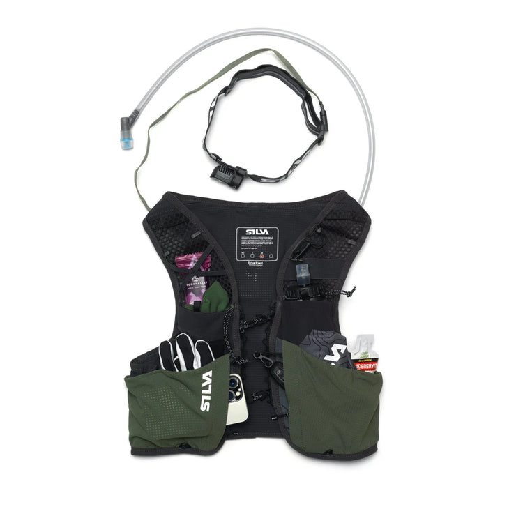 Silva Strive 5 Running Hydration Vest - Green