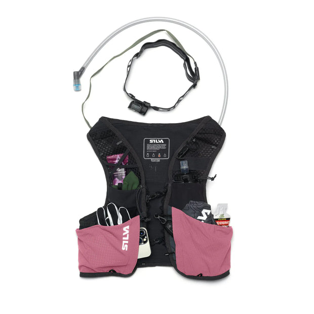 Silva Strive 5 Running Hydration Vest - Rose