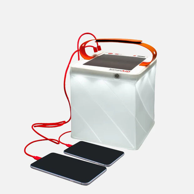 LuminAID PackLite Survivor 3-in-1 Solar Lantern with Phone Charger