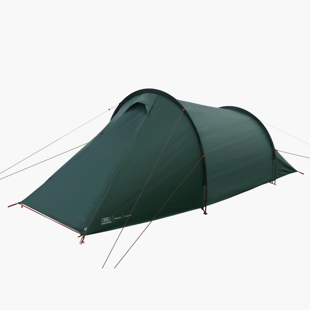 Highlander Respite 2 Person Tunnel Tent - Pine green
