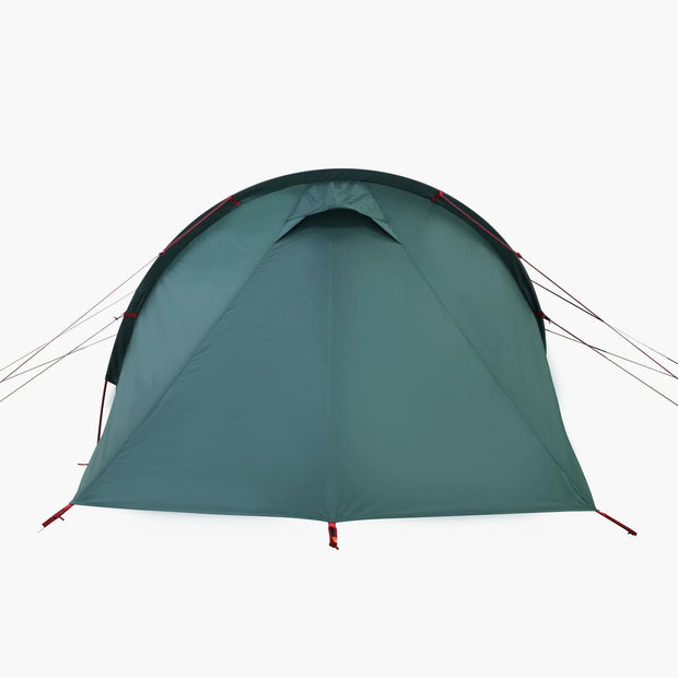 Highlander Respite 2 Person Extended Tunnel Tent - Pine Green