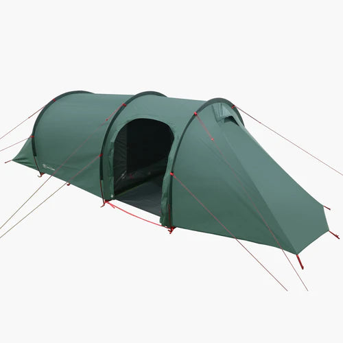Highlander Respite 2 Person Extended Tunnel Tent - Pine Green