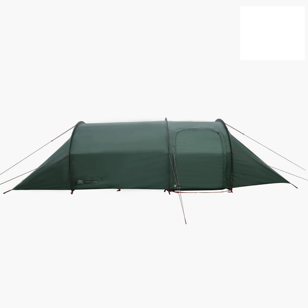 Highlander Respite 2 Person Extended Tunnel Tent - Pine Green