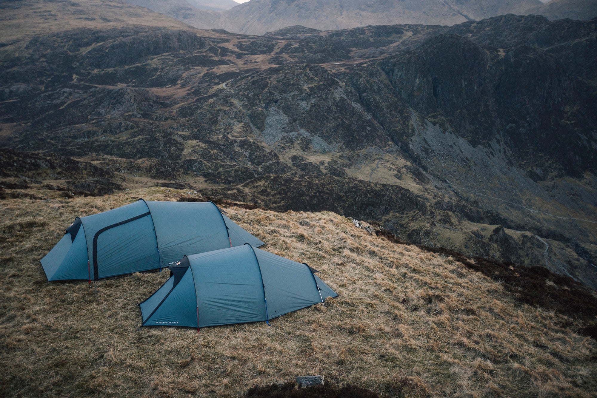 Wild Country Blizzard Elite 3 Lightweight Backpacking Tent - Blue