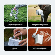 Flextail Tiny Shower - World's Smallest Instant Portable Powerful Shower