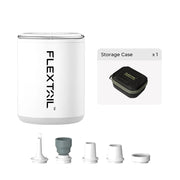 Flextail Tiny Pump 2X - Ultimate 3-in-1 Outdoor Pump with Camping Lamp - White