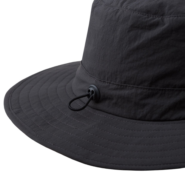 Trekmates Borneo Mosi Repellent Wide Brimmed Hat with Mosi net - Ash Grey