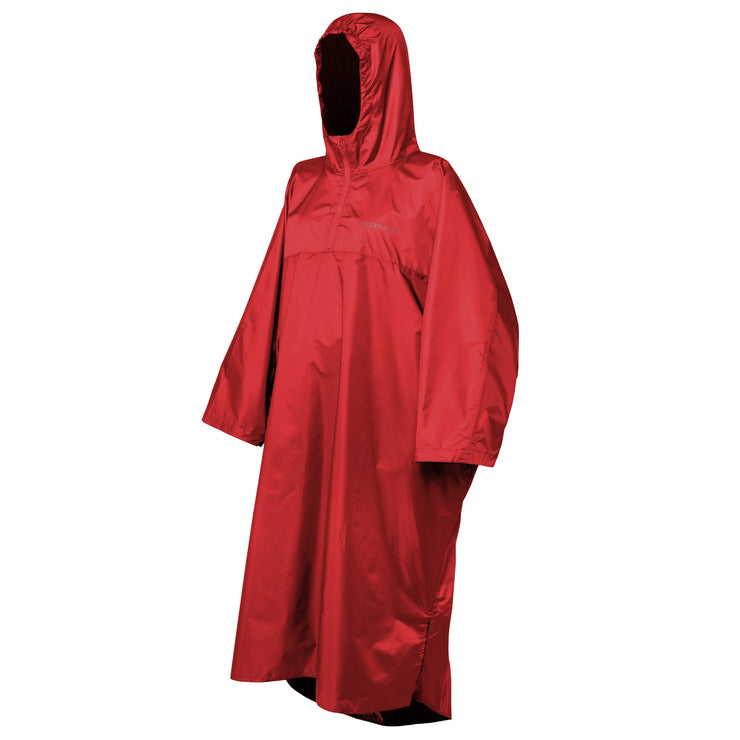 Trekmates Deluxe Waterproof Poncho - Chilli Pepper