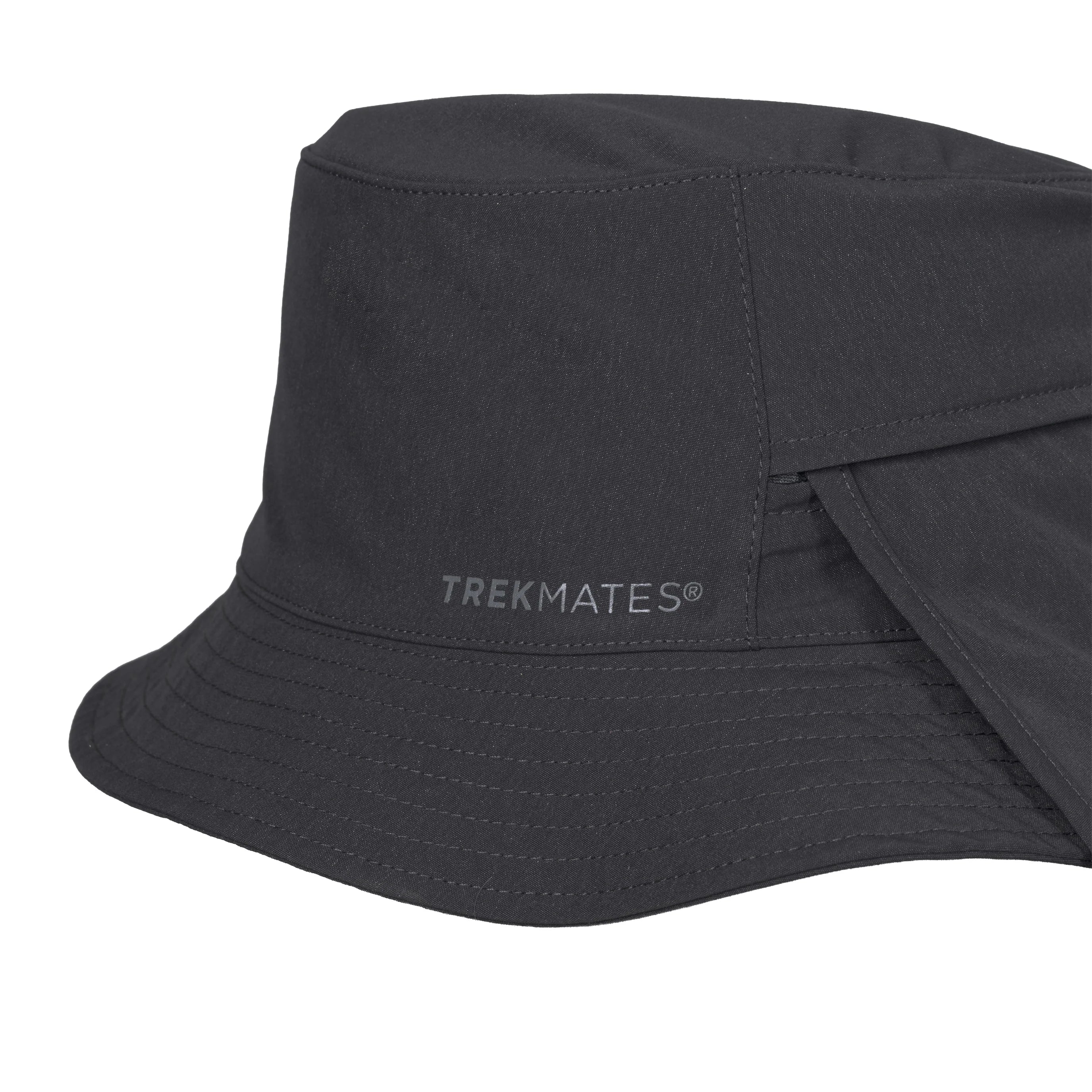 Trekmates Mojave Bucket Sun Hat with Legionnaires Flap - Thunder