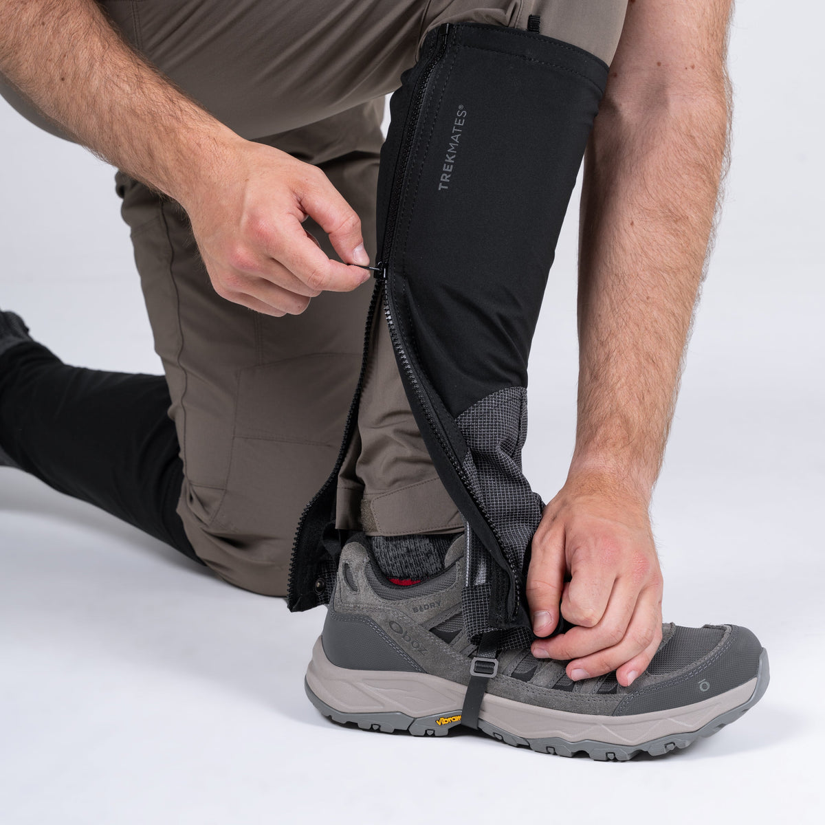 Trekmates Ordie Dry Waterproof Stretch Walking Gaiters - Black