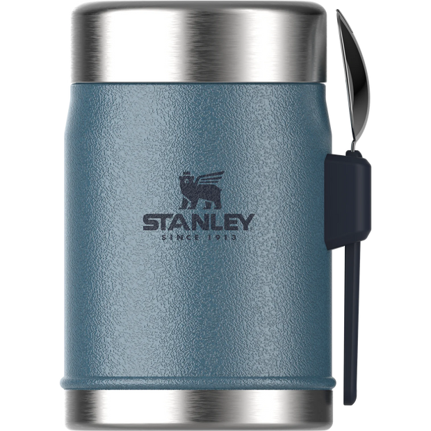 Stanley Classic Legendary Food Jar + Spork - 0.4L Hammertone Lake