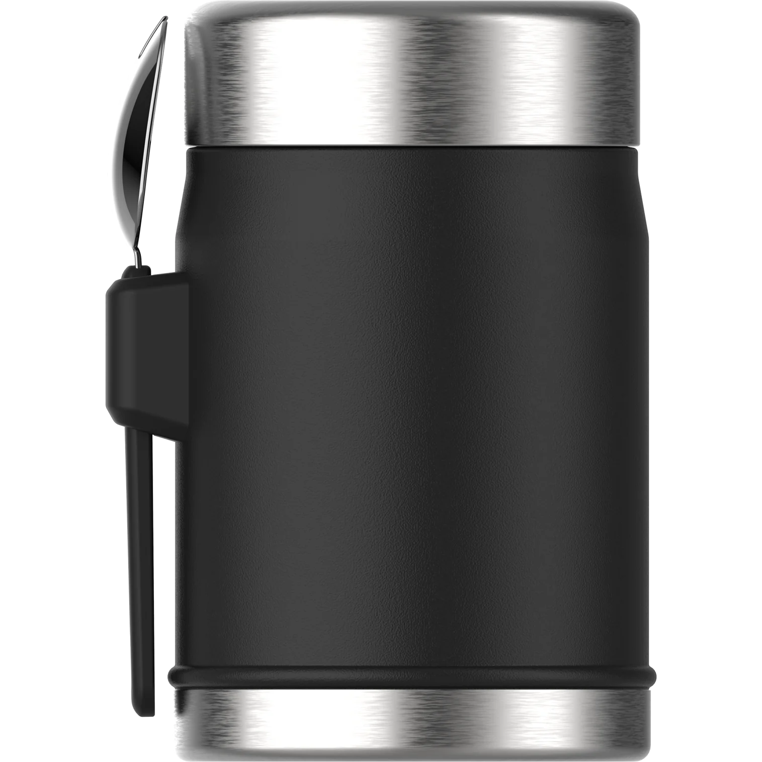 Stanley Classic Legendary Food Jar + Spork - 0.4L Black Pebble