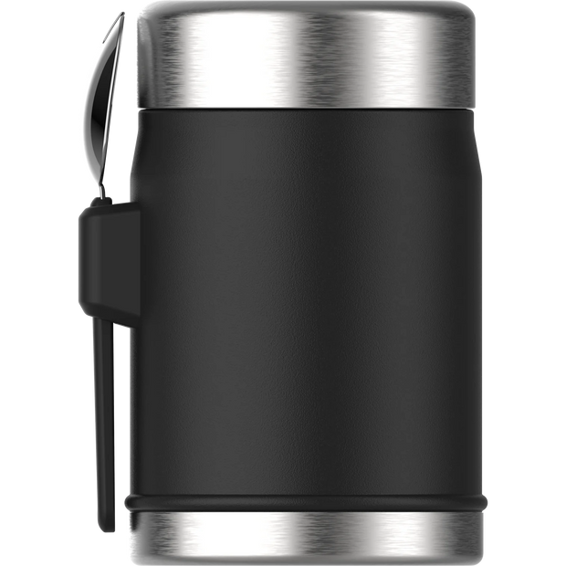 Stanley Classic Legendary Food Jar + Spork - 0.4L Black Pebble