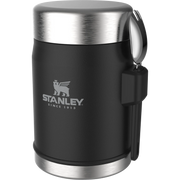 Stanley Classic Legendary Food Jar + Spork - 0.4L Black Pebble