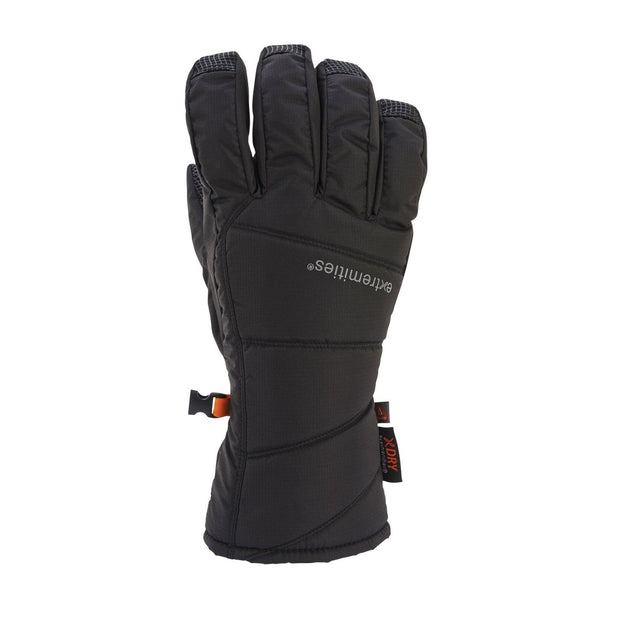 Extremities Trail Grip Waterproof Primaloft Winter Gloves - Black