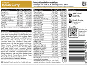 Radix Nutrition DofE Trail Food Indian Curry Meal - Ultra - 800kcal