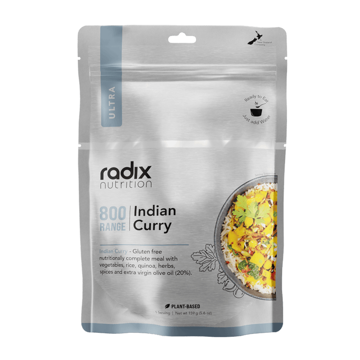 Radix Nutrition DofE Trail Food Indian Curry Meal - Ultra - 800kcal