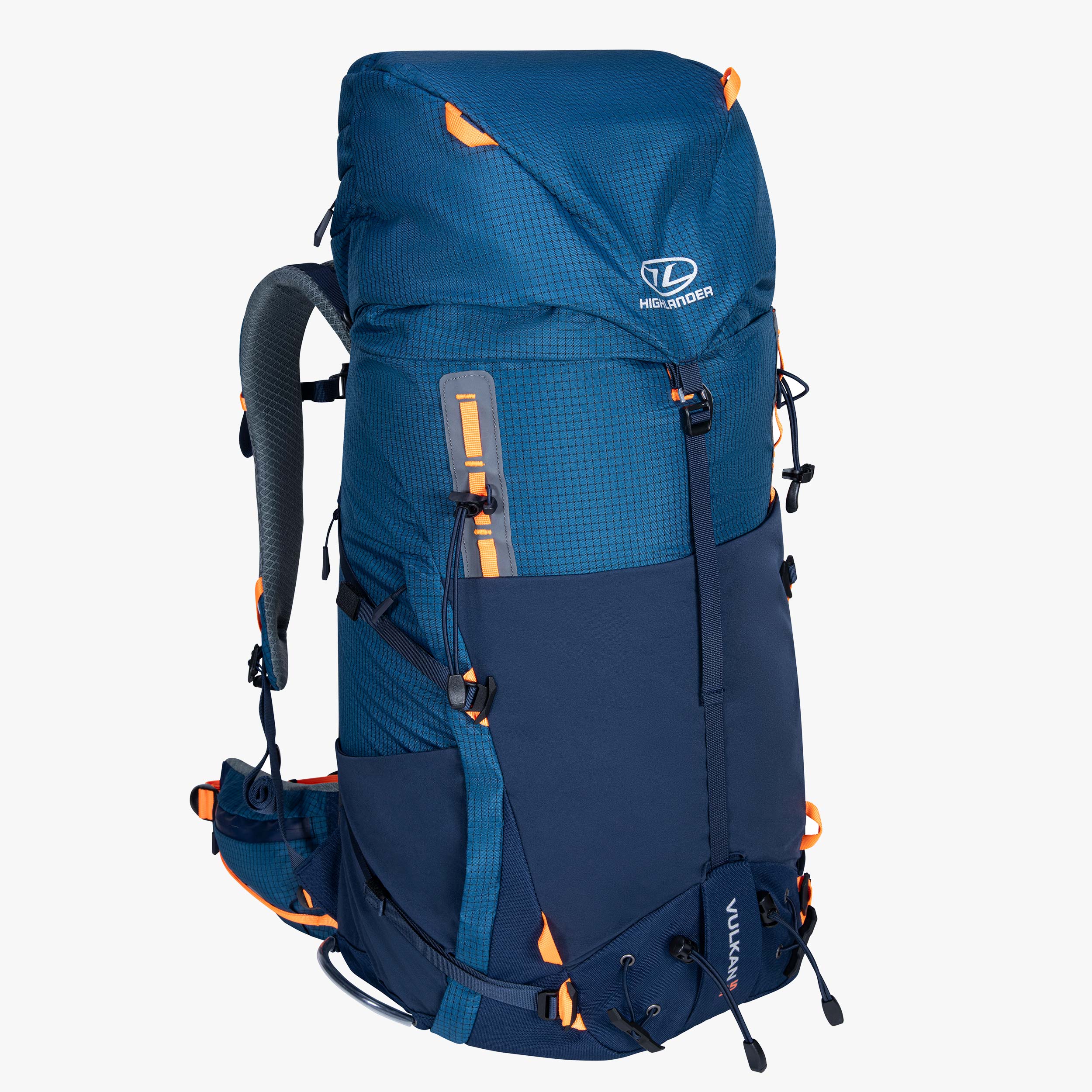 Highlander Vulkan 35 Litre Mountain Rucksack - Navy Blue