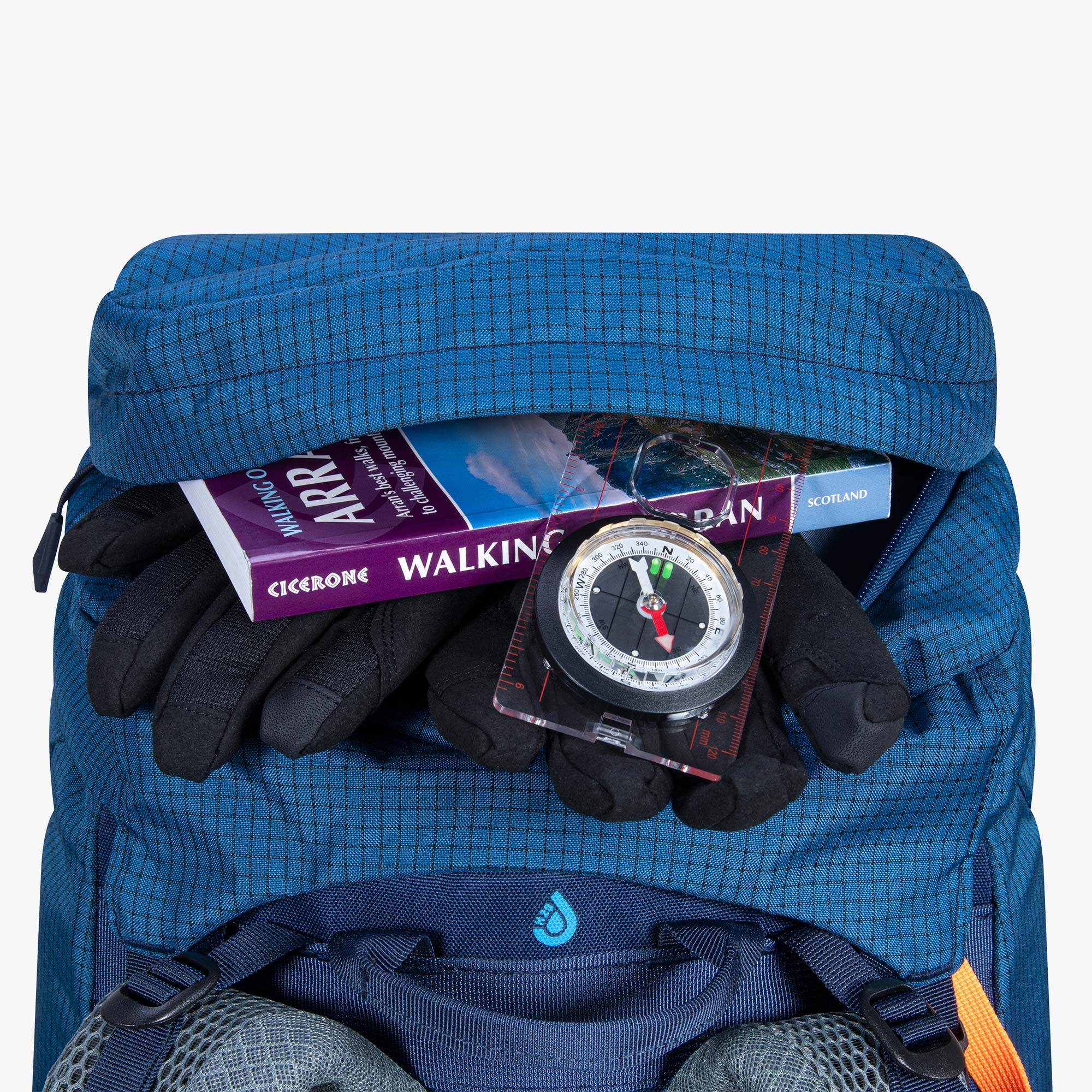 Highlander Vulkan 35 Litre Mountain Rucksack - Navy Blue