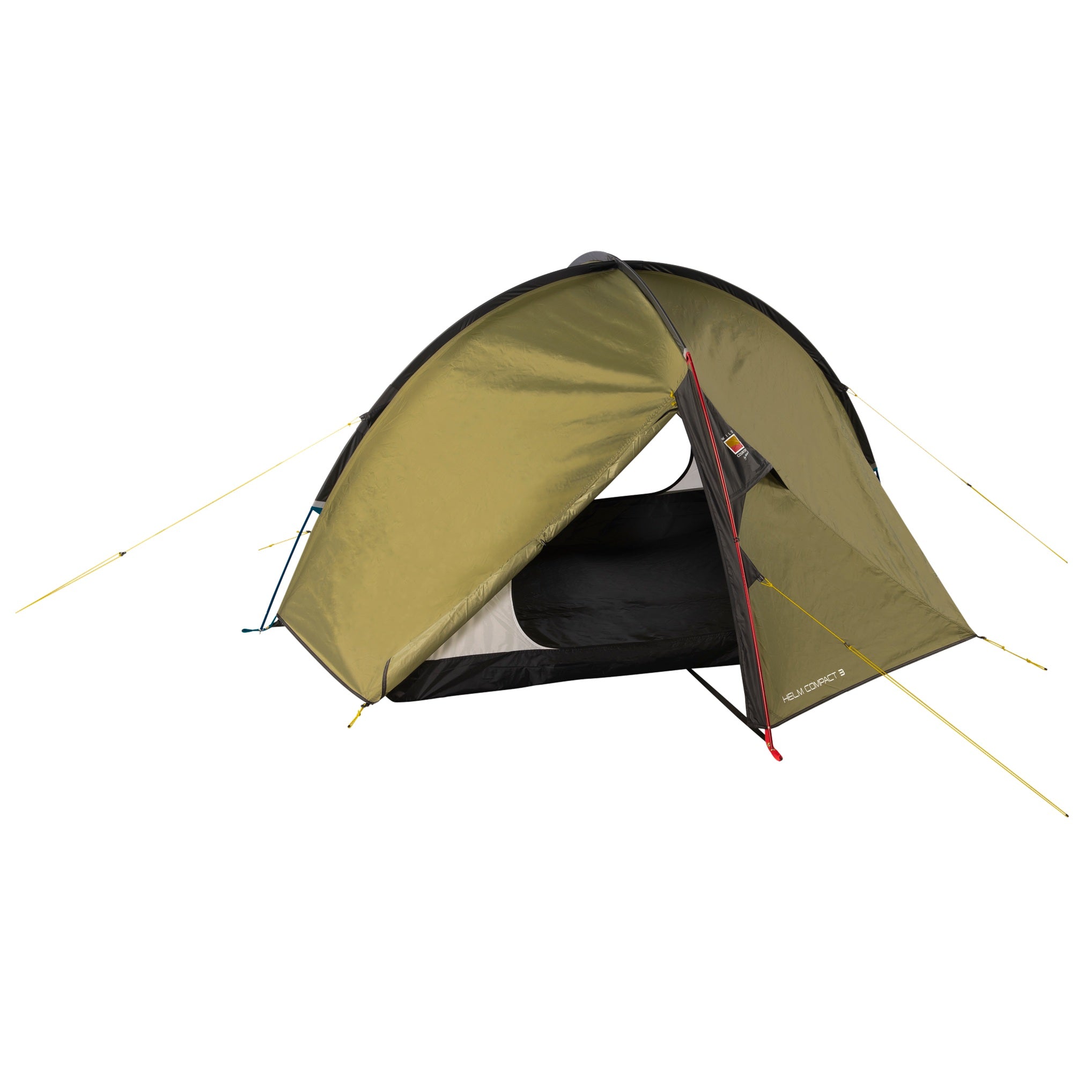 Wild Country Helm Compact 3 Backpacking Tent - Green