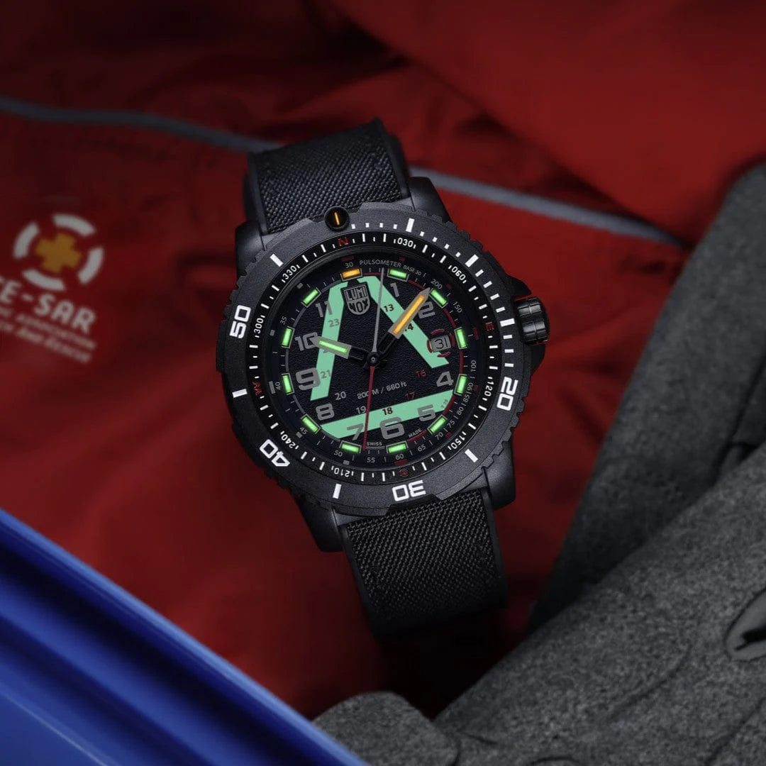 Luminox ICE-SAR 45 mm Outdoor Explorer Watch - Black