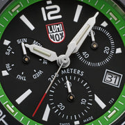 Luminox Pacific Diver Chronograph 44 mm Diver Watch Black-Green Dial - Set