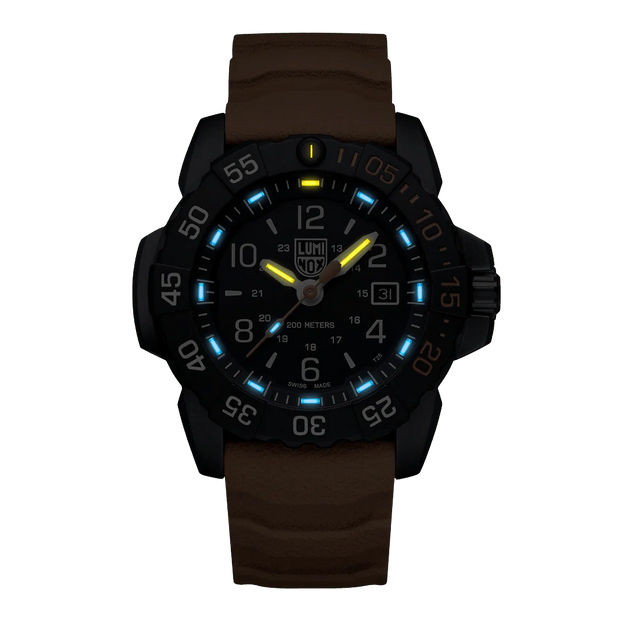 Luminox Navy SEAL Foundation Back To The Blue 45 mm Watch - Set