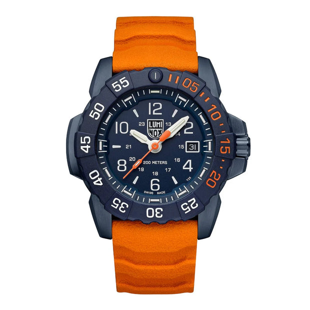 Luminox Navy SEAL Foundation Back To The Blue 45 mm Watch - Set