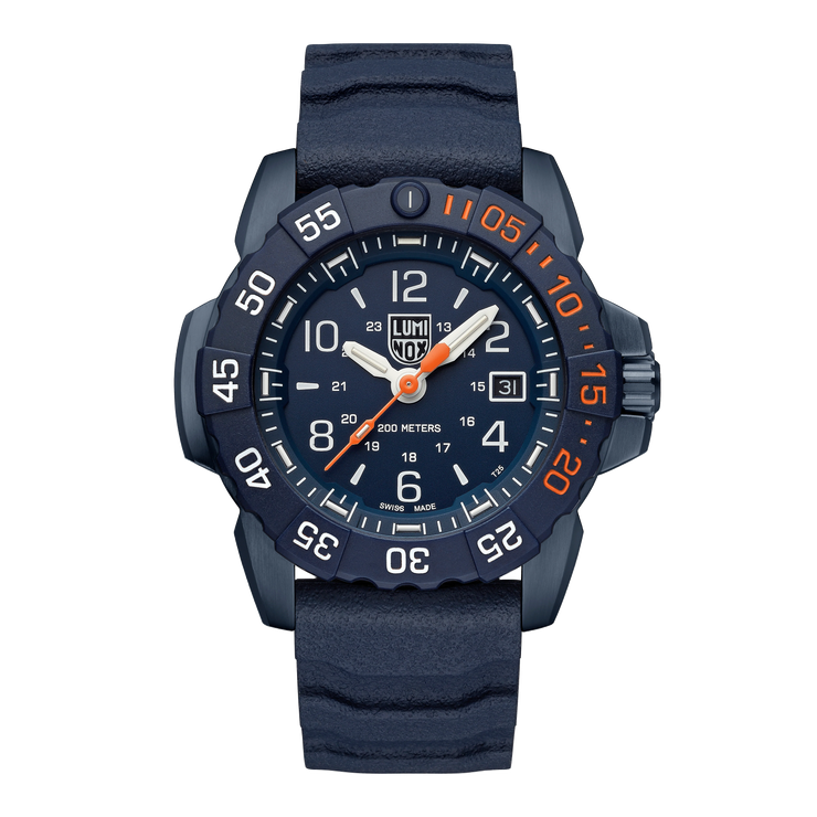 Luminox Navy SEAL Foundation Back To The Blue 45 mm Watch - Set