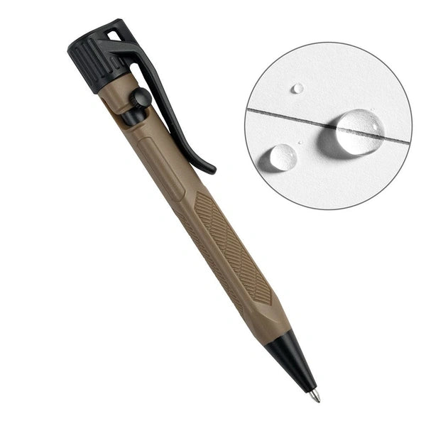 Rite in The Rain Mini Bolt- Action Pen - Flat Dark Earth Tan