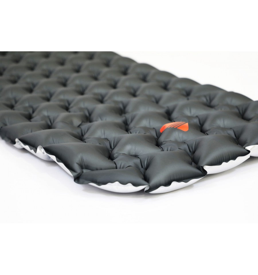 Sleepingo Sleeping Pad For Camping - Ultralight Sleeping Mat For Camping, Backpacking, Hiking - Lightweight, Inflatable & Compact Camping Air Mattress (Orange