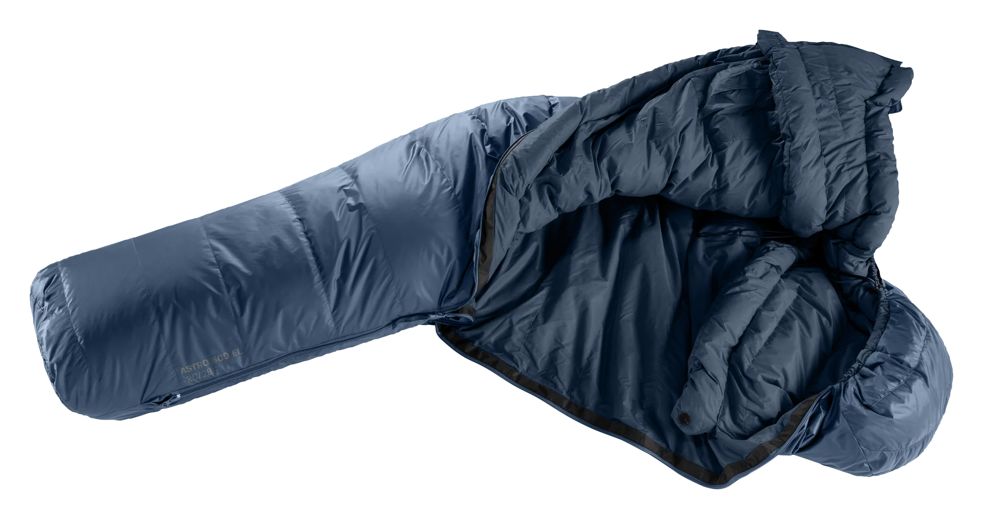 Deuter Astro 500 EL -2C/28F Down Sleeping Bag - Long Marine Ink