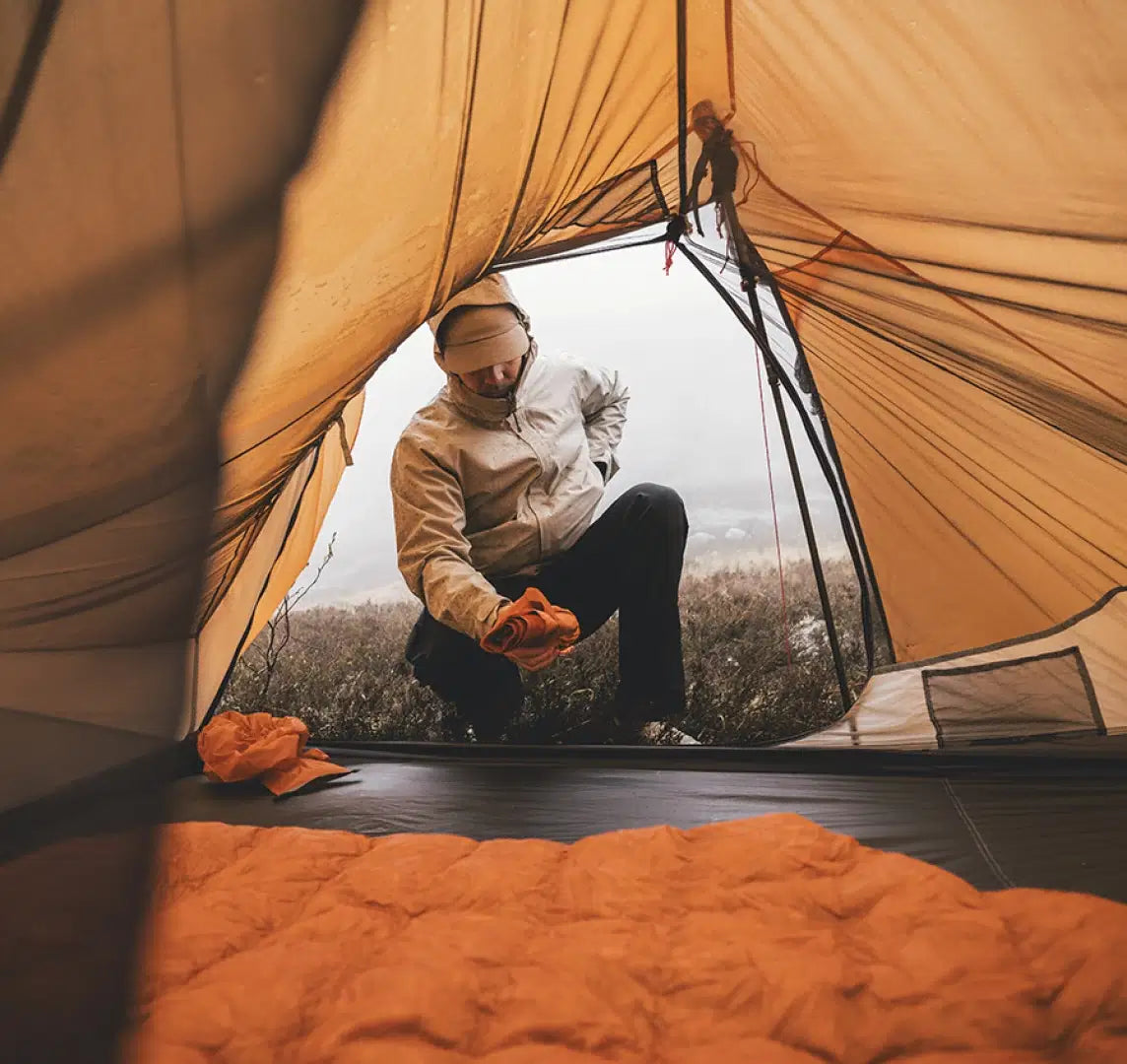 Robens Via 2 Ultra Lightweight 2 Person Trekking Pole Tent - Orange