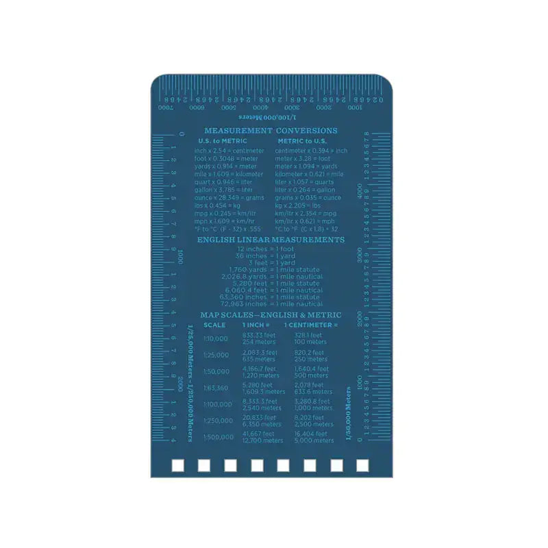 Rite in the Rain Top Spiral Bound Pocket Notepad No.235 - White Blue 3" x 5"