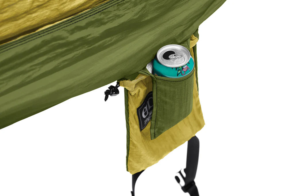 Hamac JungleNest ENO Avec Moustiquaire Intégrée - Taille Unique, Vert, Pour Camping Et Randonnée