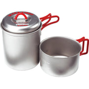 Evernew Ti UL Solo Set 750 Stacking Camping Pot Set
