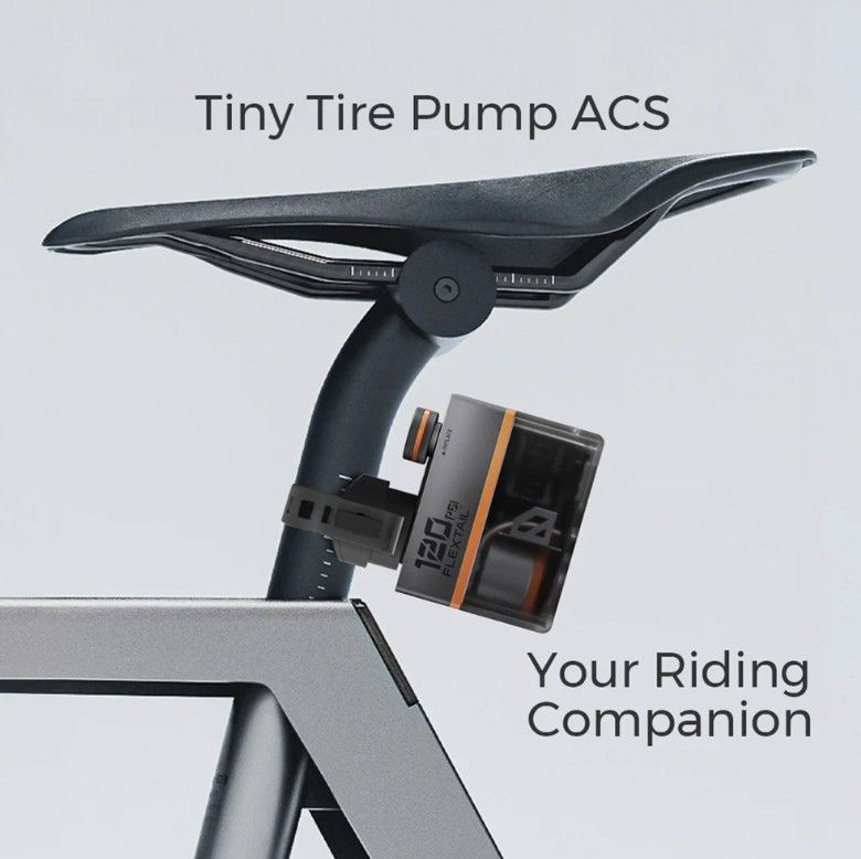 Flextail Tiny Tyre Pump ACS and Tail Light
