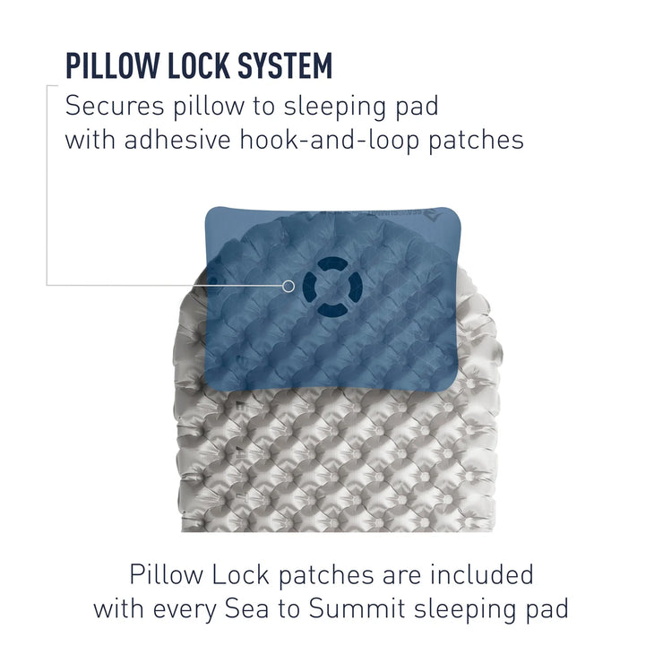 Sea To Summit Foam Core Camping Pillow - Large Navy Blue