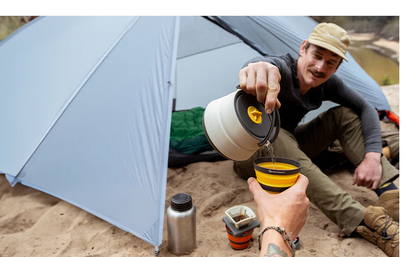 Sea To Summit Frontier Ultralight Collapsible Cup - Aqua Sea Blue