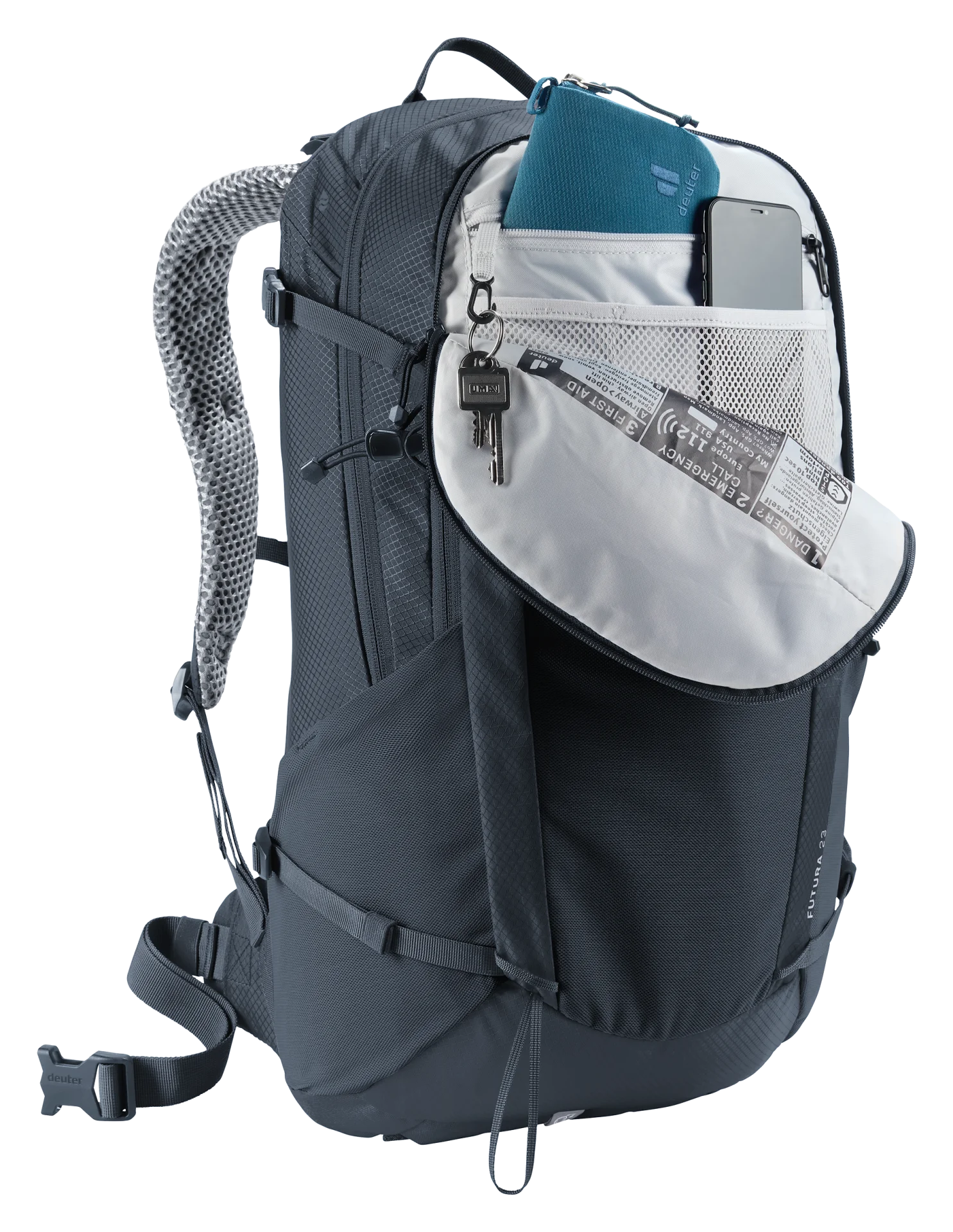 Deuter Futura 23 Hiking Backpack - Black